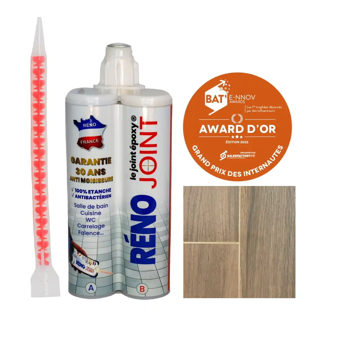 Joint Marron Chocolat « Pale Brown » à l'aspect brillant | RenoJoint