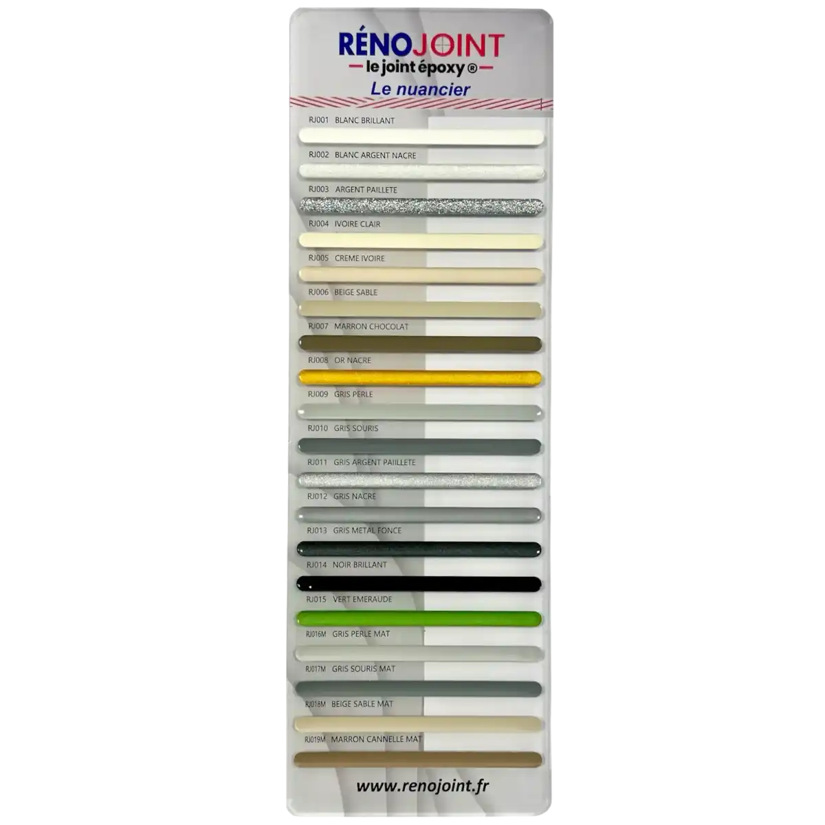 Joint de carrelage Gris Perle brillant « Tiny Grey » | RenoJoint