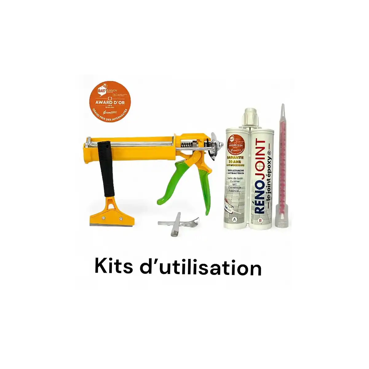 Kit pour la réalisation de joints époxy facile à faire